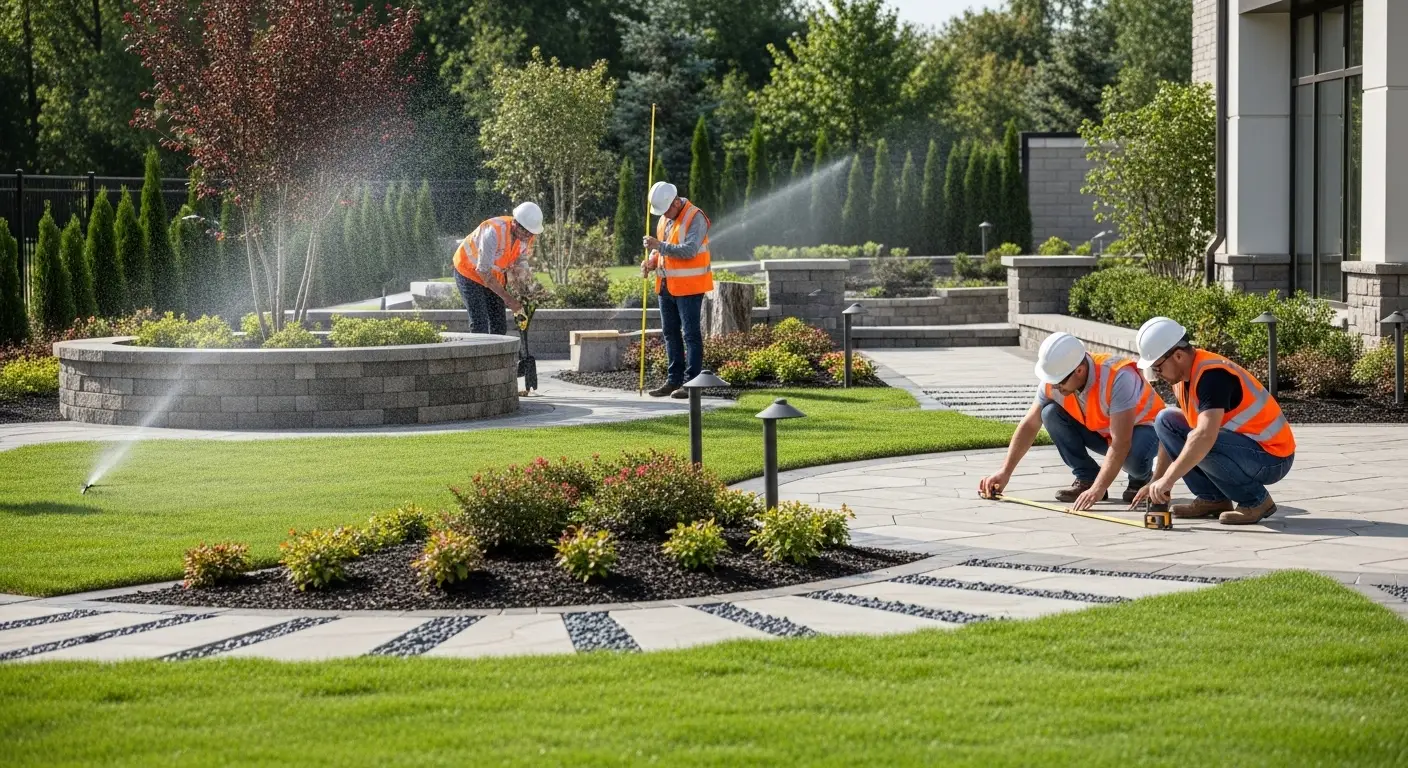 Accurate Landscape & Hardscape estimate