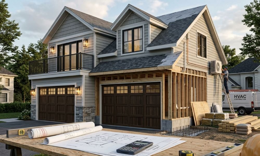 Cost to Build a 2-Car Garage with Apartment