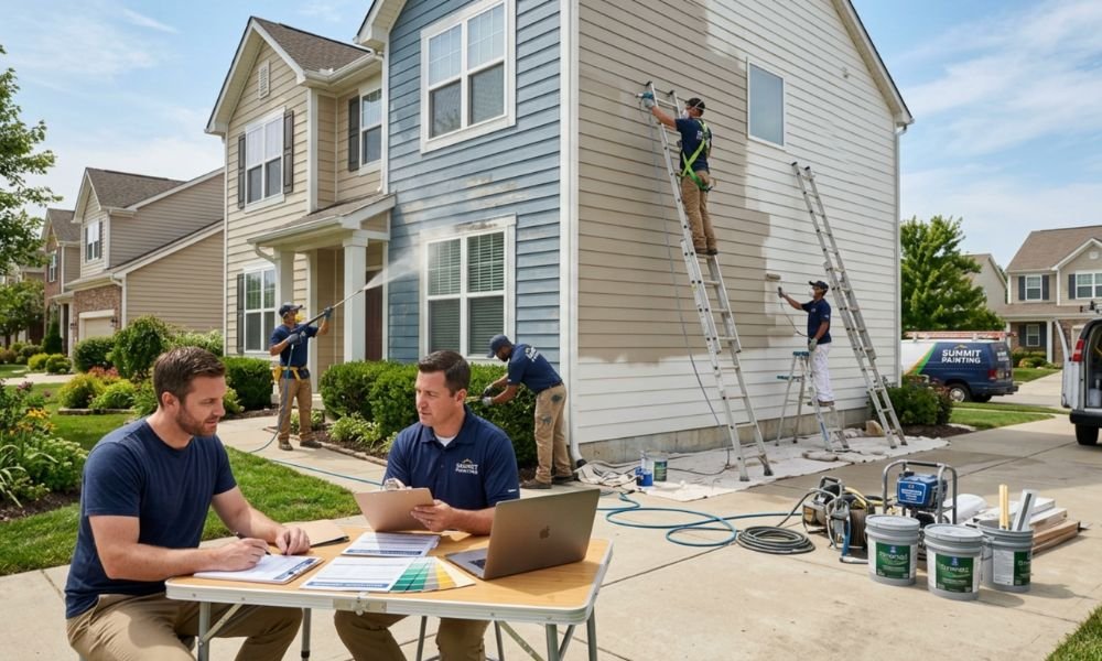 How to Save Money on Exterior House Painting