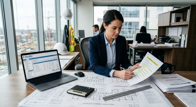 Bid Day Checklist: What Contractors Should Double-Check Before Submitting
